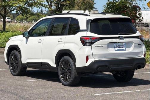 Crystal White Pearl 2026 Subaru Forester Sport