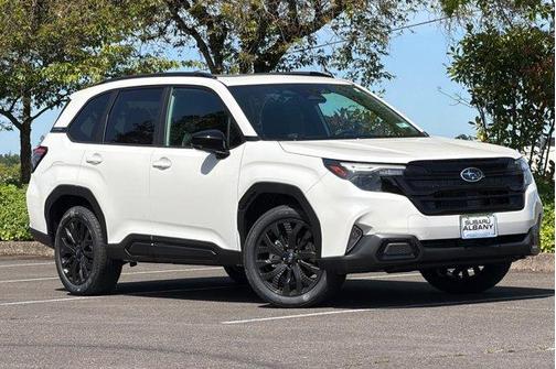 Crystal White Pearl 2026 Subaru Forester Sport