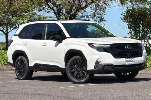 Crystal White Pearl 2026 Subaru Forester Sport