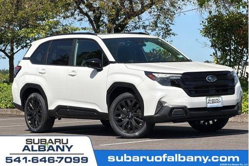 Crystal White Pearl 2026 Subaru Forester Sport