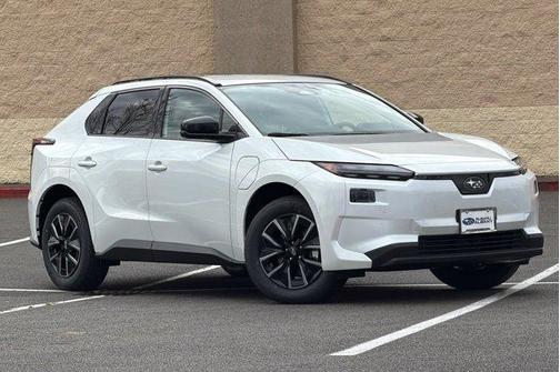 White 2026 Subaru Solterra Premium