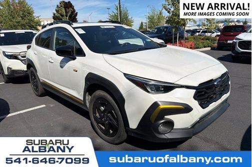Crystal White Pearl 2025 Subaru Crosstrek Sport