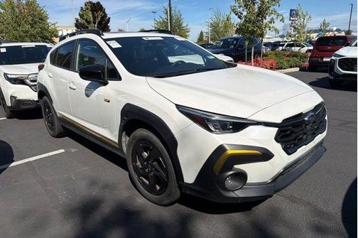 Crystal White Pearl 2025 Subaru Crosstrek Sport