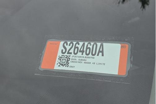 Magnetite Gray Metallic 2020 Subaru Crosstrek Limited