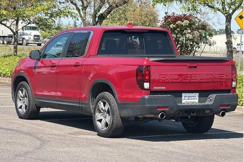 Radiant Red 2025 Honda Ridgeline RTL