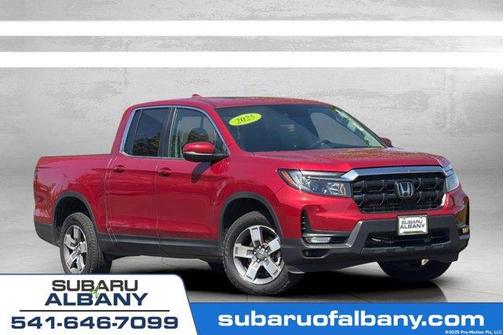 Radiant Red 2025 Honda Ridgeline RTL