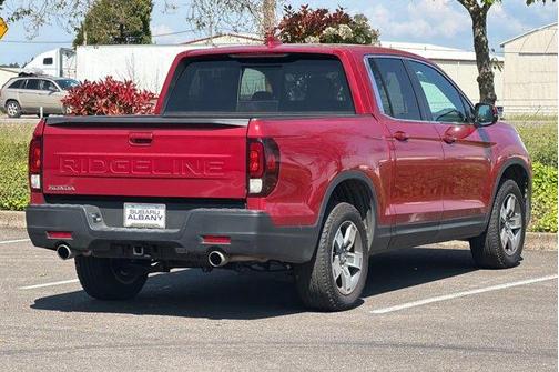 Radiant Red 2025 Honda Ridgeline RTL