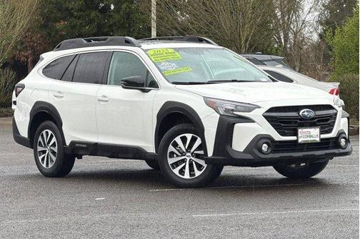 Crystal White Pearl 2025 Subaru Outback Premium