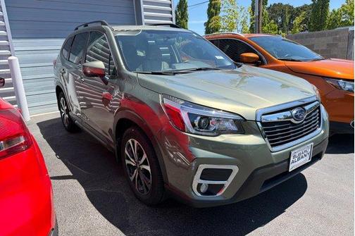 Jasper Green Metallic 2020 Subaru Forester Limited