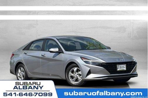 Shimmering Silver Pearl 2021 Hyundai ELANTRA SE