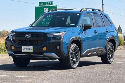 Blue 2026 Subaru Forester Wilderness