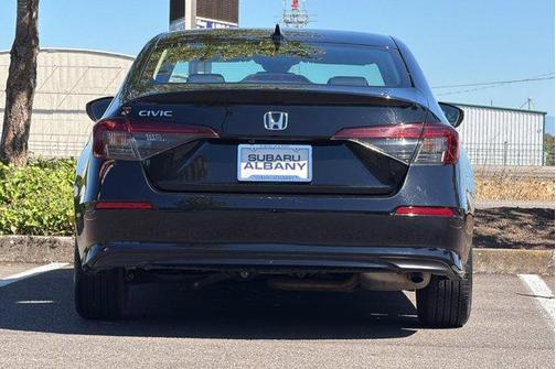 Gray 2025 Honda Civic LX