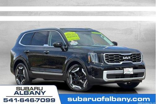 Ebony Black 2025 Kia Telluride S