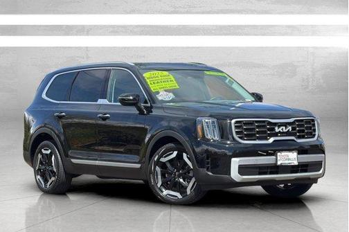 Ebony Black 2025 Kia Telluride S