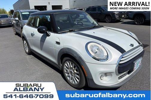 White Silver 2015 MINI Hardtop Cooper
