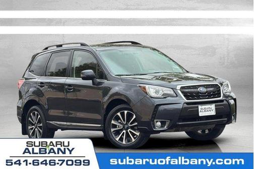 Dark Gray Metallic 2018 Subaru Forester 2.0XT Touring