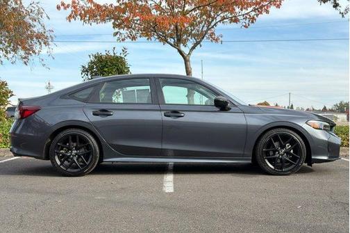 Black 2025 Honda Civic Sport