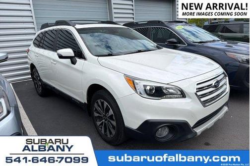 Crystal White Pearl 2017 Subaru Outback 2.5i Limited