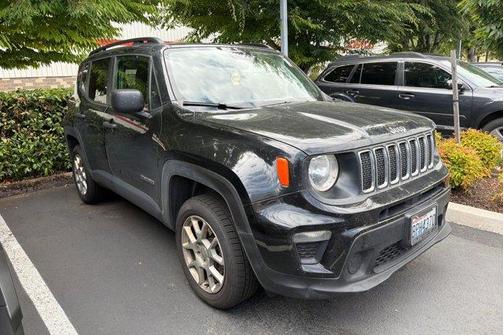 Black Clearcoat 2019 Jeep Renegade Sport