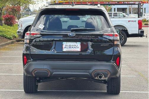 Crystal Black Silica 2026 Subaru Forester Sport
