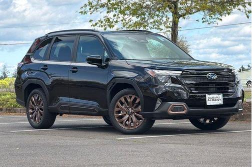 Crystal Black Silica 2026 Subaru Forester Sport