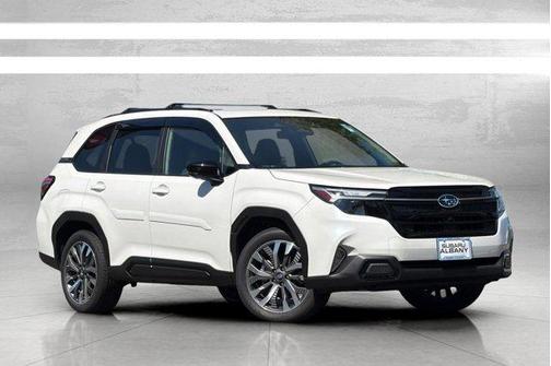 Crystal White Pearl 2025 Subaru Forester Touring