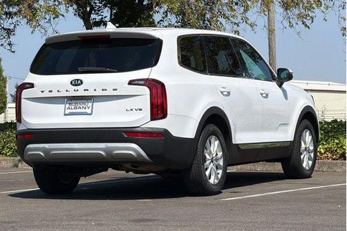 Glacial White Pearl 2021 Kia Telluride LX