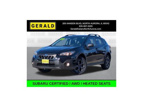 Crystal Black Silica 2023 Subaru Crosstrek Sport