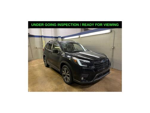 Crystal Black Silica 2023 Subaru Forester Limited
