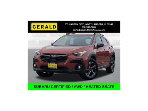 Sun Blaze Pearl 2024 Subaru Crosstrek Premium