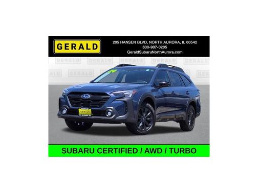 Cosmic Blue Pearl 2024 Subaru Outback Onyx Edition XT
