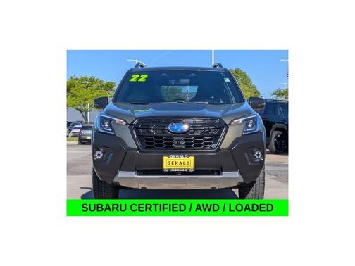 Autumn Green Metallic 2022 Subaru Forester WILDERNESS