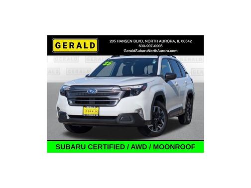 Crystal White Pearl 2025 Subaru Forester Premium