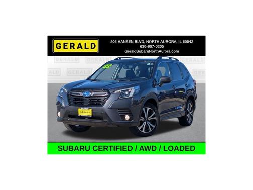 Magnetite Gray Metallic 2022 Subaru Forester Limited