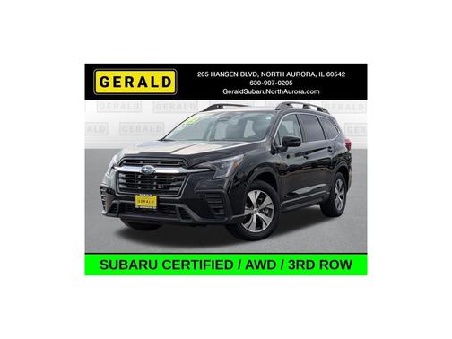 Crystal Black Silica 2023 Subaru Ascent Premium