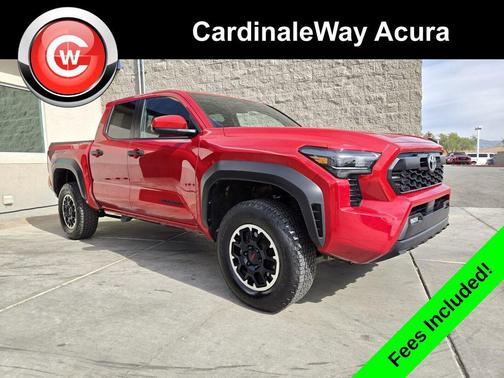 Red 2024 Toyota Tacoma TRD Off-Road Truck