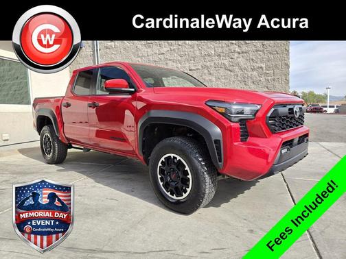 Red 2024 Toyota Tacoma TRD Off-Road