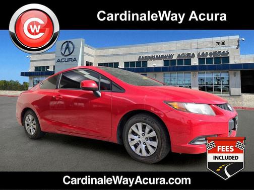 Rallye Red 2012 Honda Civic LX