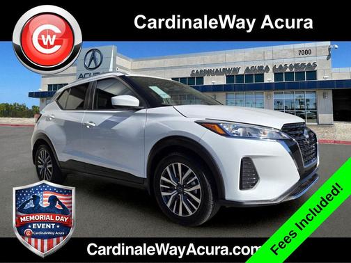 Aspen White Tricoat 2024 Nissan Kicks SV