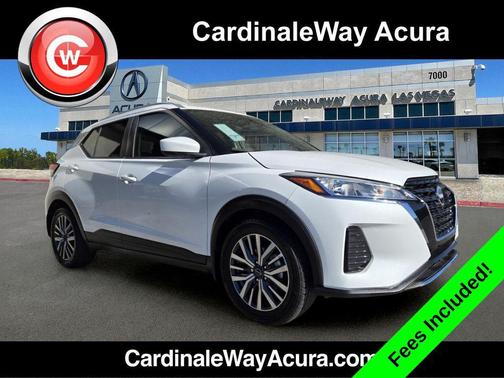 Aspen White Tricoat 2024 Nissan Kicks SV