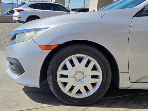 Lunar Silver Metallic 2017 Honda Civic LX