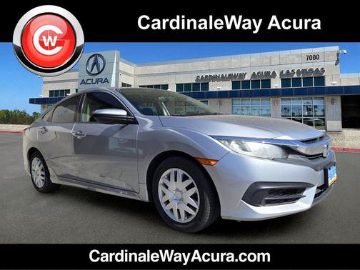 Lunar Silver Metallic 2017 Honda Civic LX