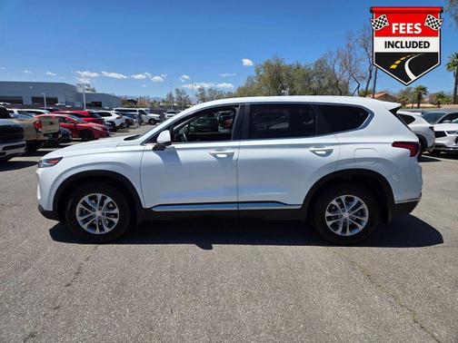 Quartz White 2020 Hyundai SANTA FE SE 2.4