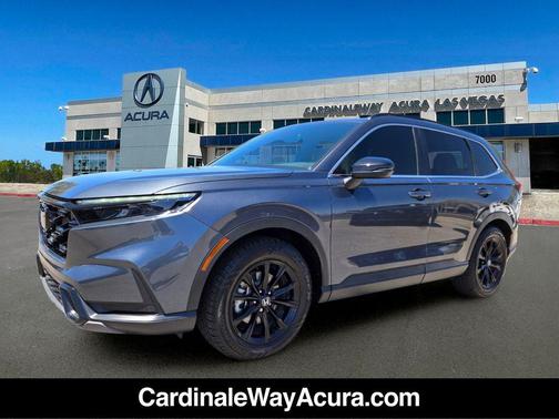 Blue 2024 Honda CR-V Hybrid Sport FWD