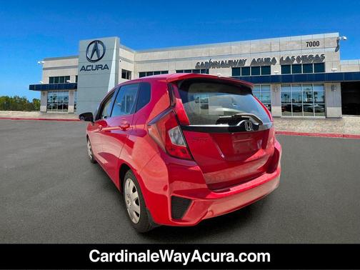 Milano Red 2017 Honda Fit LX