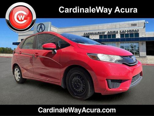 Milano Red 2017 Honda Fit LX