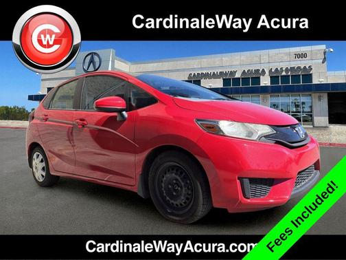 Milano Red 2017 Honda Fit LX