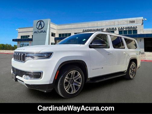 Bright White Clearcoat 2023 Jeep Wagoneer L Series II 4x4