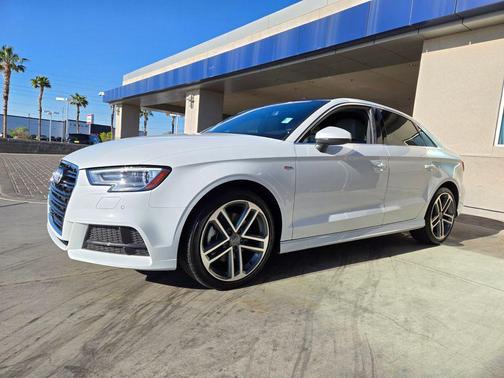 Ibis White 2018 Audi A3 2.0T Premium