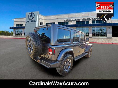 Granite Crystal Metallic Clearcoat 2018 Jeep Wrangler Unlimited Sahara